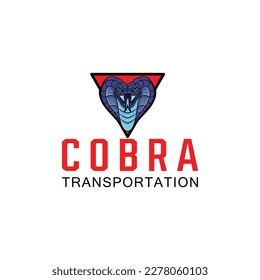 Cobra logo Design with vectorize format