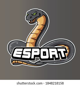 Cobra mascot for game lovers.