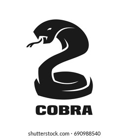 Cobra monochrome logo.