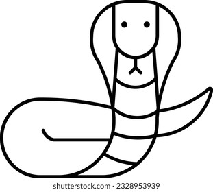 cobra naja snake python anaconda Outline