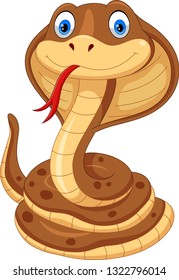 Cobra snake cartoon