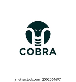 cobra snake logo with a modern and abstract design