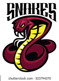 Cobra Snake Mascot