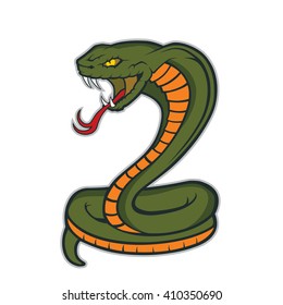 Cobra snake mascot