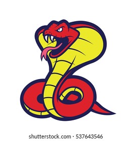 Cobra snake mascot