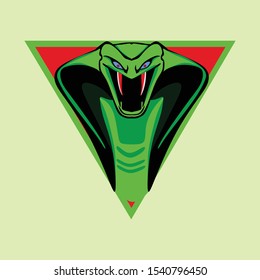 cobra snake mascout vector design
