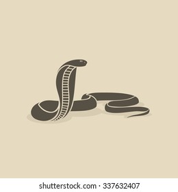 Cobra - vector illustration
