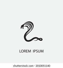 cobra vector illustration design icon logo template