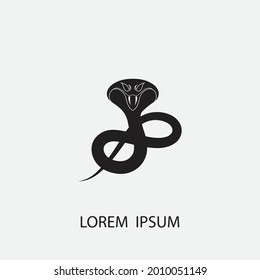 cobra vector illustration design icon logo template