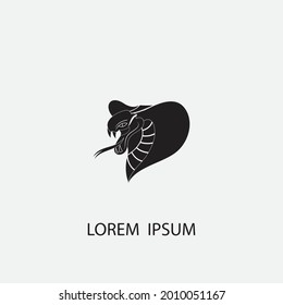cobra vector illustration design icon logo template
