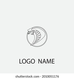 cobra vector illustration design icon logo template