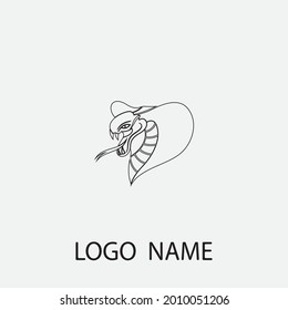 cobra vector illustration design icon logo template