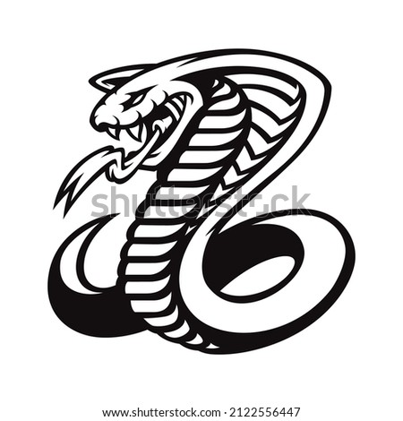 Cobra Vector Logo, this design can be used as a sports emblem Stock photo © 
