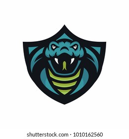 cobra - vector logo/icon illustration mascot
