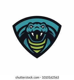 cobra - vector logo/icon illustration mascot