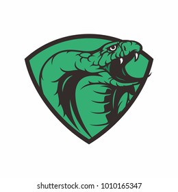 cobra - vector logo/icon illustration mascot