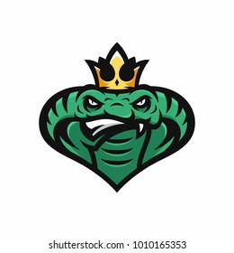 cobra - vector logo/icon illustration mascot