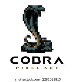 Cobra Vector Pixel art design