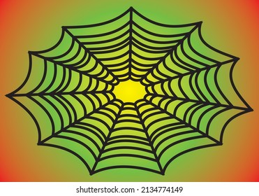 a cobweb background using gradient mixed color for wallpaper theme