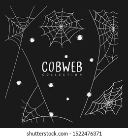 cobweb collection for background design