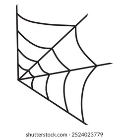 cobweb icon vector design. spider house icon