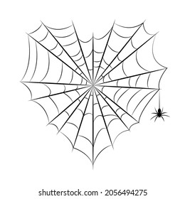 Cobweb, isolated background. Cobweb spider web halloween. Vector EPS10