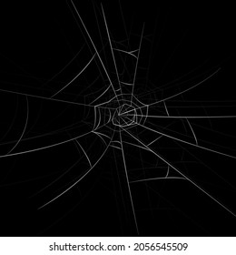 Cobweb, isolated background. Cobweb spider web halloween. Vector EPS10