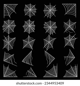 Cobweb spider element vector illustration for your company or brand