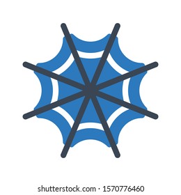 cobweb vector glyph colour icon