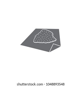 cocaine icon. Simple element illustration. cocaine symbol design template. Can be used for web and mobile on white background