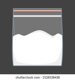 Cocaine Vector Icon Logo Illustration And Design. A Medical And Recreational Drug Concept Element.  Can Be Used For Web And Mobile Development. Suitable For Infographic