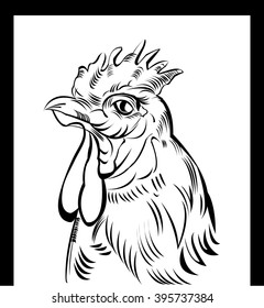 Cock,
Cock , All elements are in separate layers color can be changed easily.   