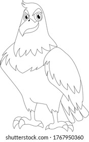 Cock cartoon vector art and illustration