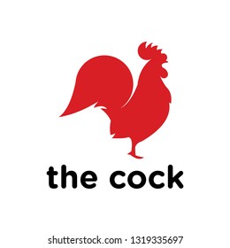 cock chicken icon and logo