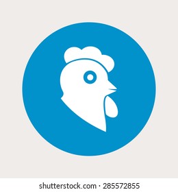 Cock icon.