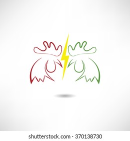 Cock icon