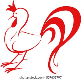 Cock icon sign