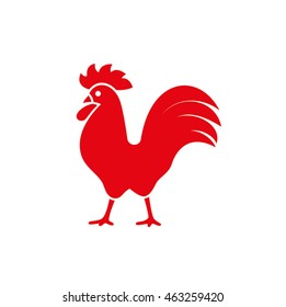 Cock icon. Vector illustration eps10.