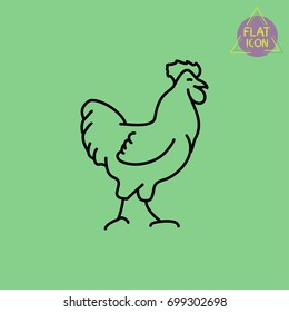 cock line icon