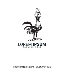Cock logo vector illustration design 