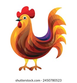 Cock Sketch Vector graphics design