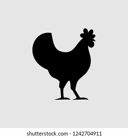 Cock vector icon