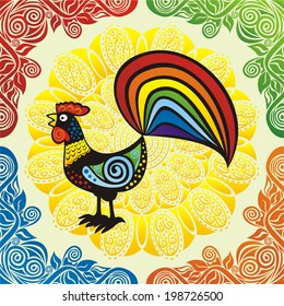 Cock vector illustration