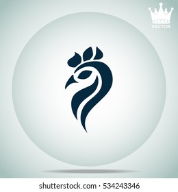 Cock  vector illustration.