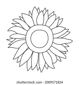 Cock vector outline icon. Vector illustration rooster on white background. Isolated outline illustration icon of cock.