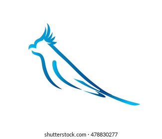 Cockatiel Bird Silhouette