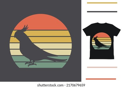 cockatiel lover t shirt design 