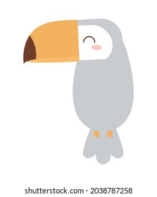 cockatoo with a large beak