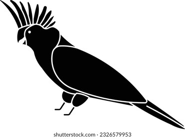 Cockatoos-Papagei-Kockatil-Ara-Vogel Glyph