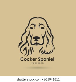 Cocker Spaniel - Vector Illustration